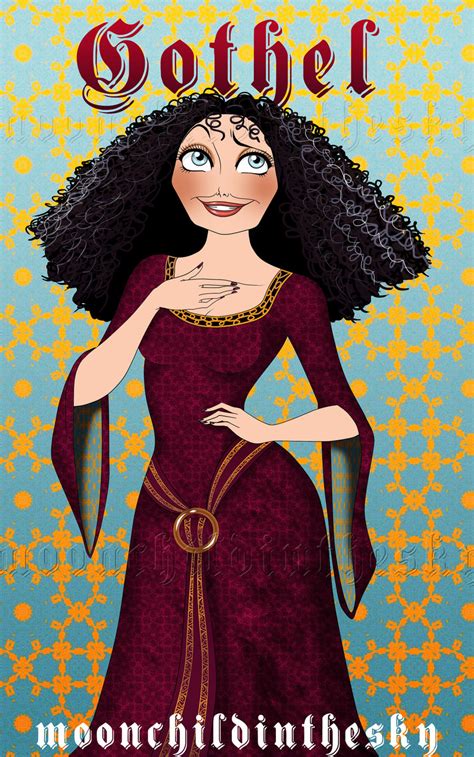 Mother Gothel by MoonchildinTheSky on DeviantArt