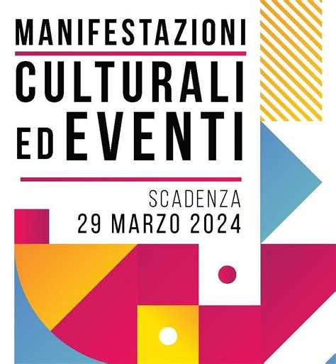 Manifestazioni Culturali Ed Eventi Nuovo Bando Della Fondazione Per