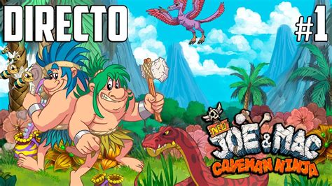 New Joe And Mac Caveman Ninja Directo Español Juego Completo