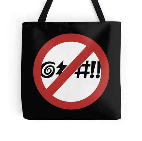 No Cursing Allowed Sign Virginia Beach Virginia Tote Bags By