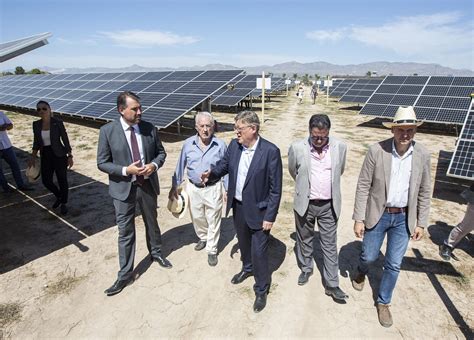 La Primera Planta Solar De La Cooperativa El Ctrica De Catral Ve La Luz