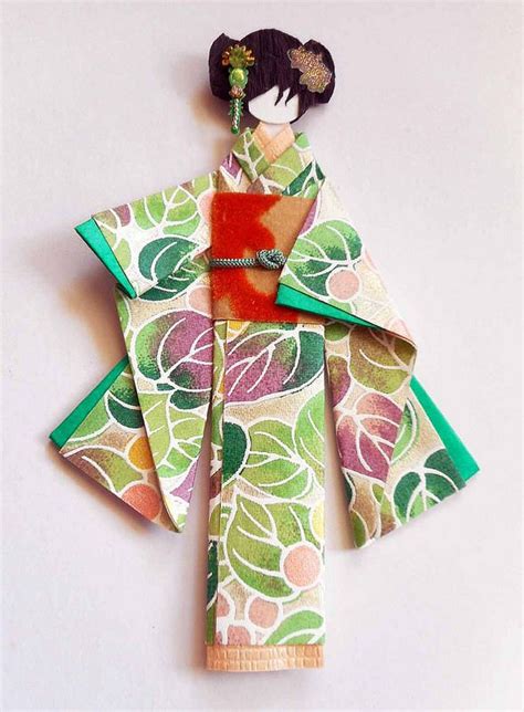 Origami Washi Doll - Origami