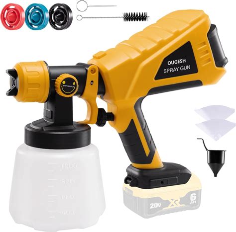 Cordless Paint Sprayer Compatible With DEWALT 20V MAX Battery OUGESH