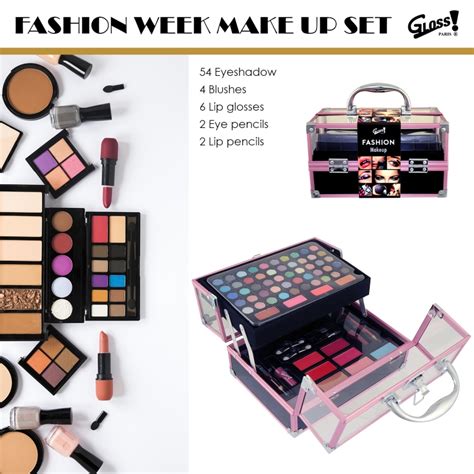 Mallette De Maquillage Coffret Cadeau Fashion Makeup 68 Pcs