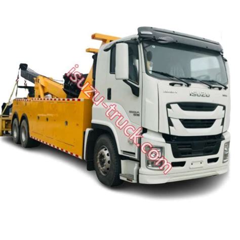 Euro 5 Engine 130HP LHD ISUZU Recovery Wrecker Truck