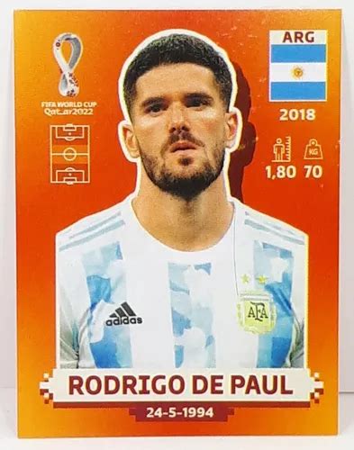 Figurita Mundial Qatar De Paul Arg En Venta En La Matanza Bs