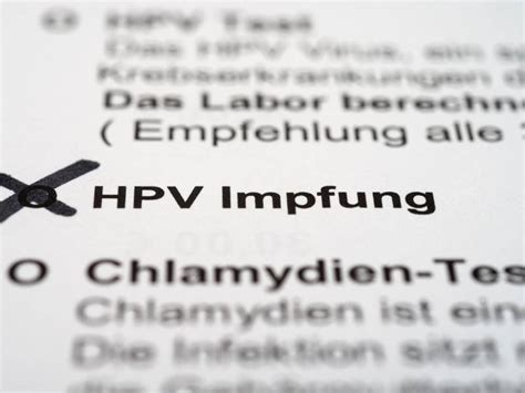 Geb Rmutterhalskrebs Vers Umte Hpv Impfung Bis Zum Alter Von Nachholen