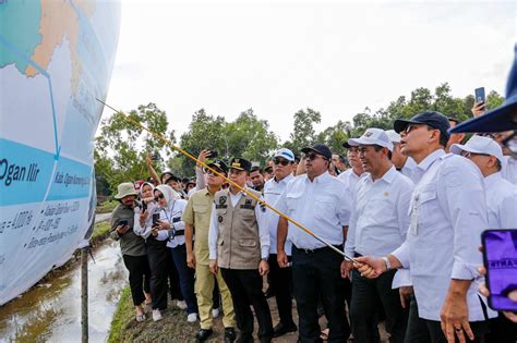 Mentan Amran Kunker Di Sumsel Kejar Produksi Pangan Melalui