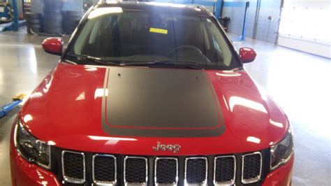 Factory Style Jeep Compass Hood Stripes Bearing Hood 2017 2020