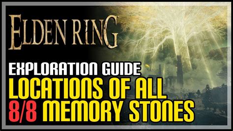 All Memory Stone Locations Elden Ring Youtube