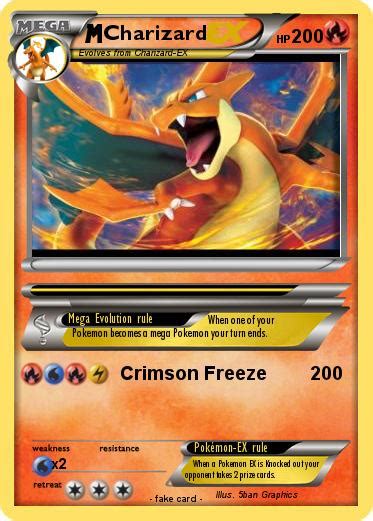 Pokémon Charizard 8633 8633 Crimson Freeze My Pokemon Card