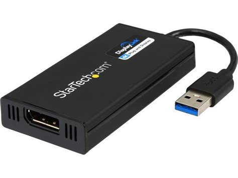 Startech Usb32dp4k Usb 3 0 To 4k Displayport External Multi Monitor Graphics Adapter