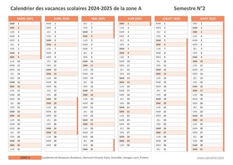 Calendrier Scolaire Consulter T L Charger Et Imprimer En Pdf