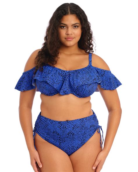 Elomi Pebbe Cove Uw Bikini Top Blue