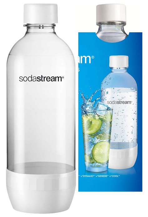 Купить Бутылка для газировки Sodastream 1L WHITE JET: отзывы, фото и ...