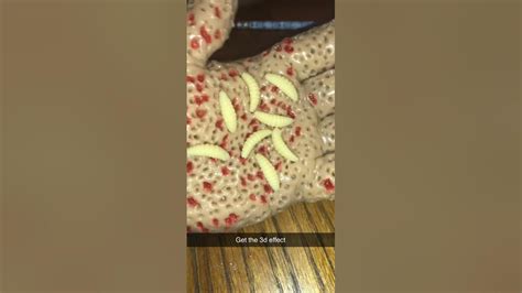 Trypophobia Hand With Maggots Youtube