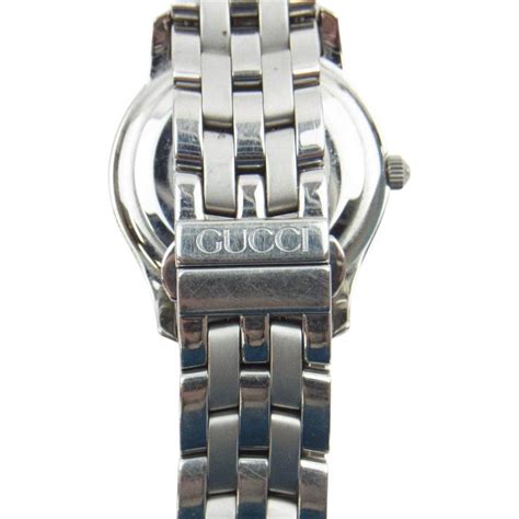 Gucci グッチ 5500l アナログ クォーツ 腕時計 シルバー系【中古】 3a24649ng0016ri12 ブランド専門店life 通販 Yahoo ショッピング