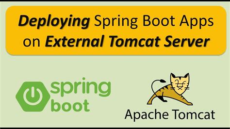 Deploying Spring Boot Application On External Tomcat Server Spring