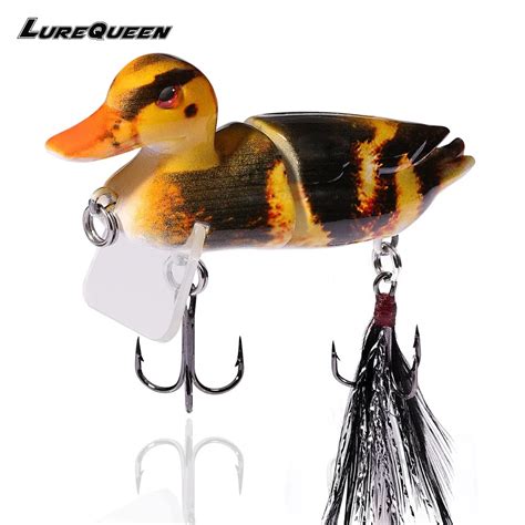 Aliexpress Buy 7cm 10g Topwater Floating Lures Duck Fishing Baits