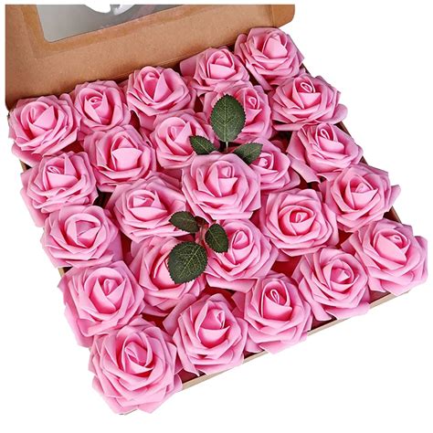 25 шт., Декоративные искусственные розы из пены | AliExpress