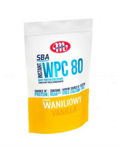 SBA WPC 80 Waniliowy 700 G