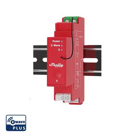 Shelly Qubino Wave Pro Pm Din Rail Mountable Smart Switch With Power