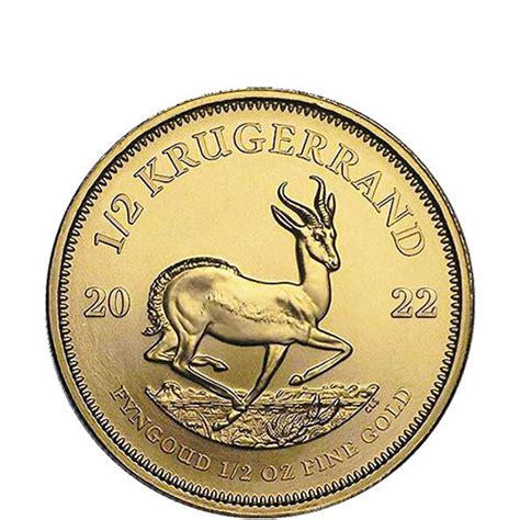 Oz Gold South African Krugerrand Coins Bu Silver