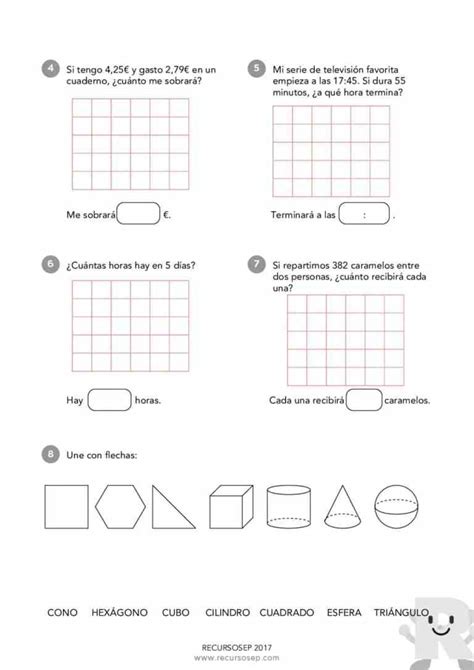 Evaluación Inicial 3 º De Primaria MatemÁticas