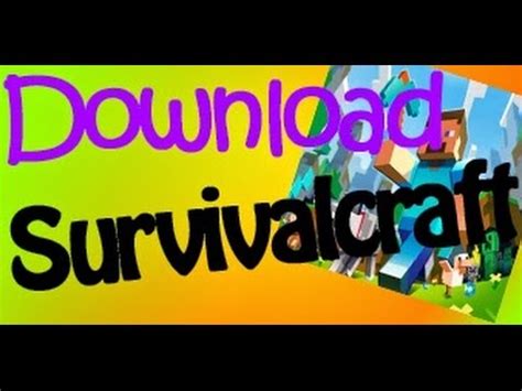 Survivalcraft Gratis Para Windows Phone Youtube