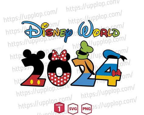 Celebrate Disneyland 2024 Svg Upp1232 Upplop Graphics Resources