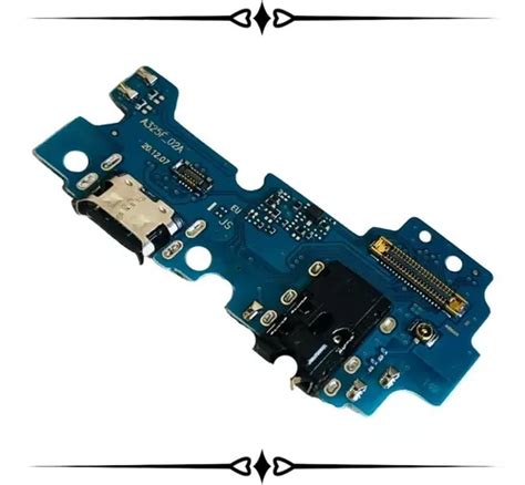 Flex Sub Placa Conector Carga Funciona Turbo Galaxy A G