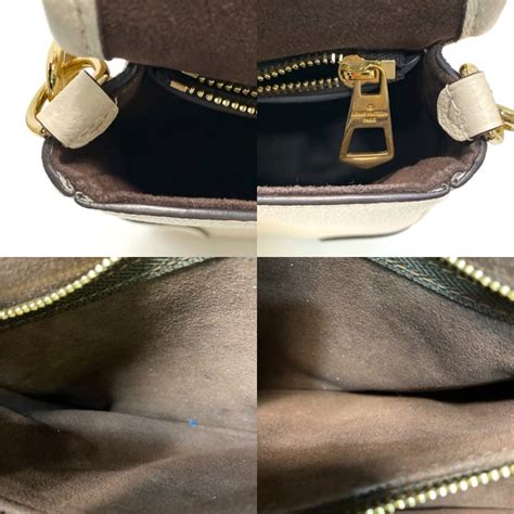 Louis Vuitton 路易威登 Lv Diane Monogram Beige Empreinte Calfskin 2way Bag