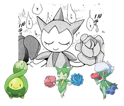 Roselia Pokemon Png Isolated File Png Mart