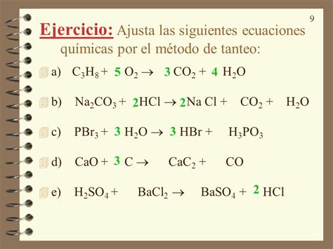 Balanceo De Ecuaciones Qu Micas Ppt Video Online Descargar