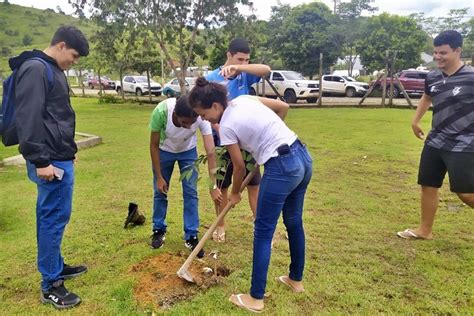 Iff Itaperuna D In Cio A Plantio De Mudas De Rvores E Inaugura