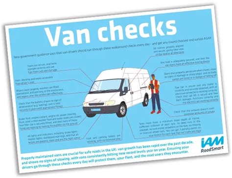 Free Safety Poster Van Checks IAM RoadSmart