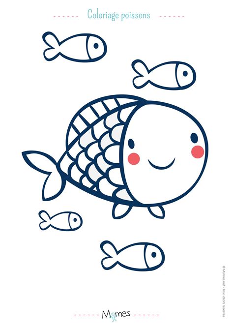 Coloriage Poisson D Avril Coloriage Poisson Poisson Colorier