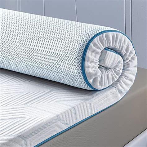 BedStory Mattress Topper Queen 3 Inch Memory Foam Mattress Topper