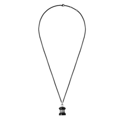 Pendentif Fred Winch Petit Mod Le Force Acier Titane Noir Mais