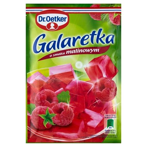 Promocja Dr Oetker Galaretka O Smaku Malinowym 77 G W Netto