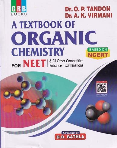 A TEXTBOOK OF ORGANIC CHEMISTRY FOR NEET FOR JEE DR O P TANDON DR