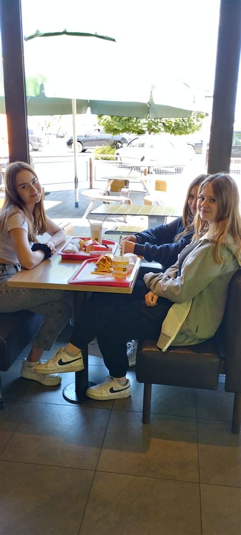 Wizyta 1AH w McDonaldzie Zespół Szkół Ekonomicznych w Mińsku Mazowieckim