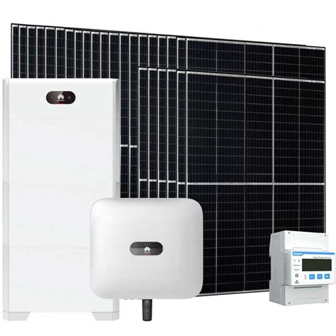 Kw Three Phase Solar Kit With Huawei Kw Inverter And Kwh