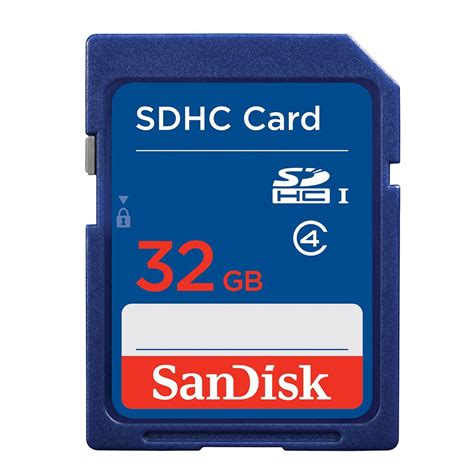 Sandisk Secure Digital Card Sdhc Class Gb