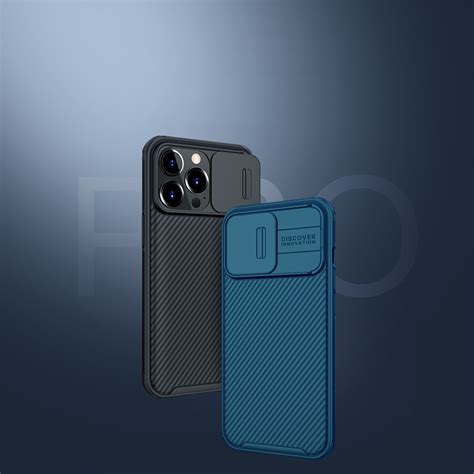 Etui Nillkin Camshield Pro Do Apple Iphone Pro Max Niebieskie