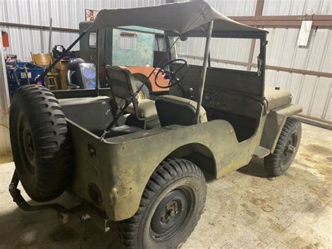 1945 Willys CJ 2A SUV Green 4WD Manual For Sale Photos Technical