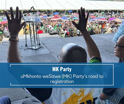 Umkhonto Wesizwe Mk Partys Road To Registration