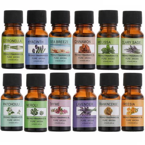 Water Soluble Natural Aroma Essential Oil Aromatherapy 10ml For Air