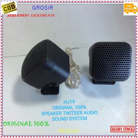 Jual G19 ORIGINAL PIEZO TWEETER SUPER TREBLE SPEAKER SPK MINI MOBIL CAR