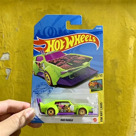 Hot wheels 風火輪 暴走族 Mad Manga 頭燈紫色透明 蝦皮購物